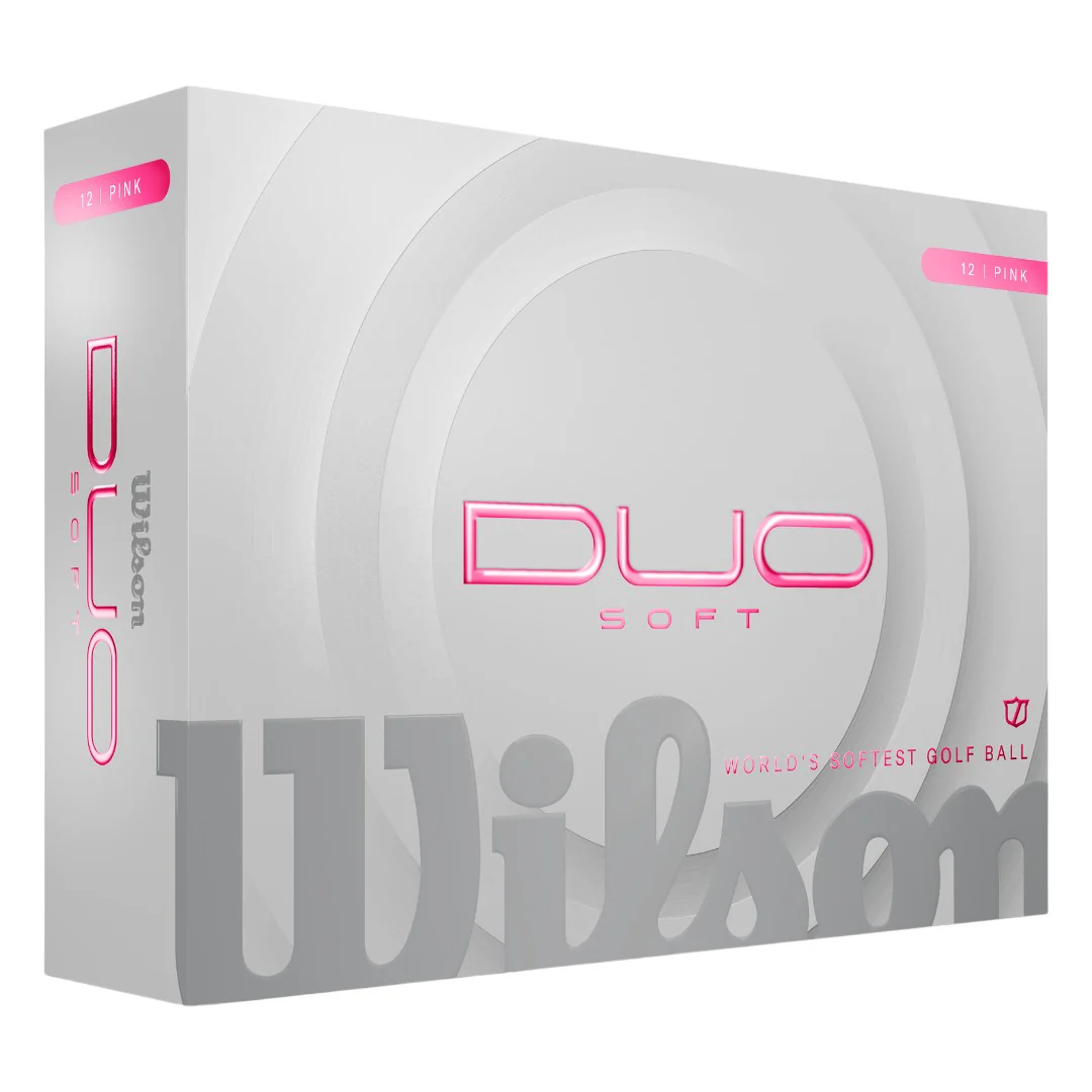 Wilson Duo Soft Golf Balls | Pink
