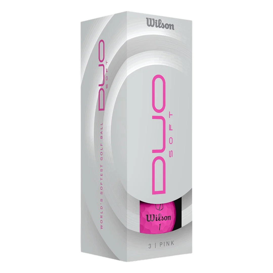 Wilson Duo Soft Golf Balls | Pink - Image 4