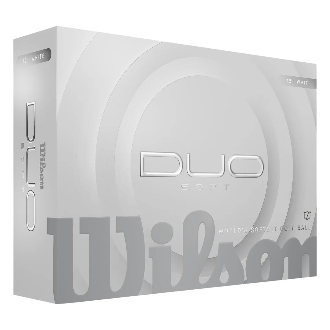 Wilson Duo Soft Golf Balls | White