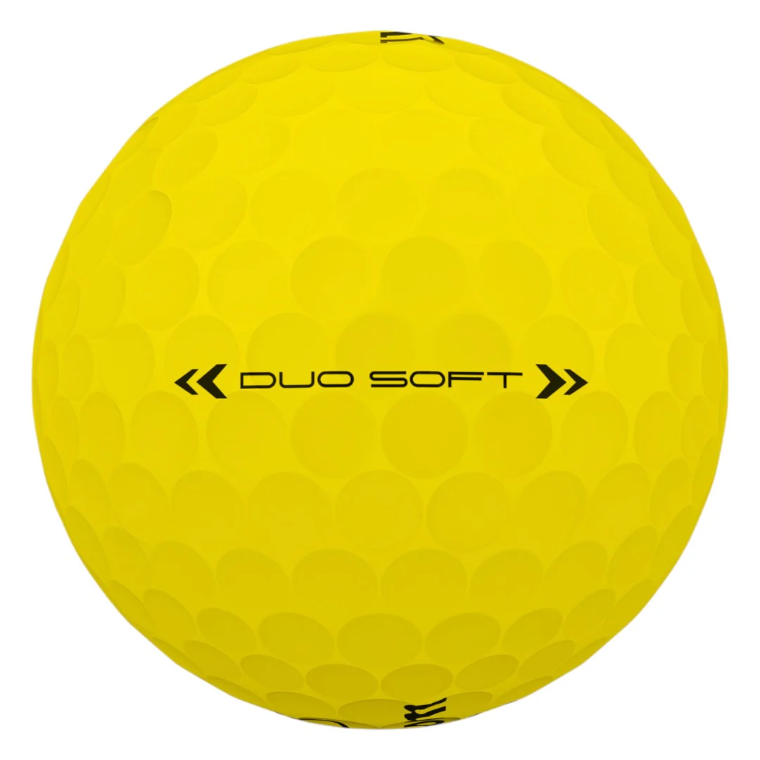 Wilson Duo Soft Golf Balls | Yellow - Image 3