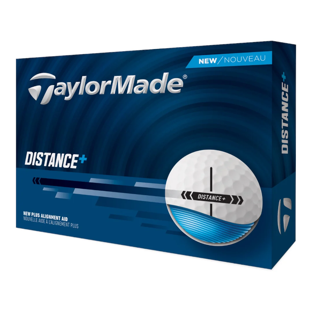 Taylormade 2026 Distance Plus Golf Balls | White