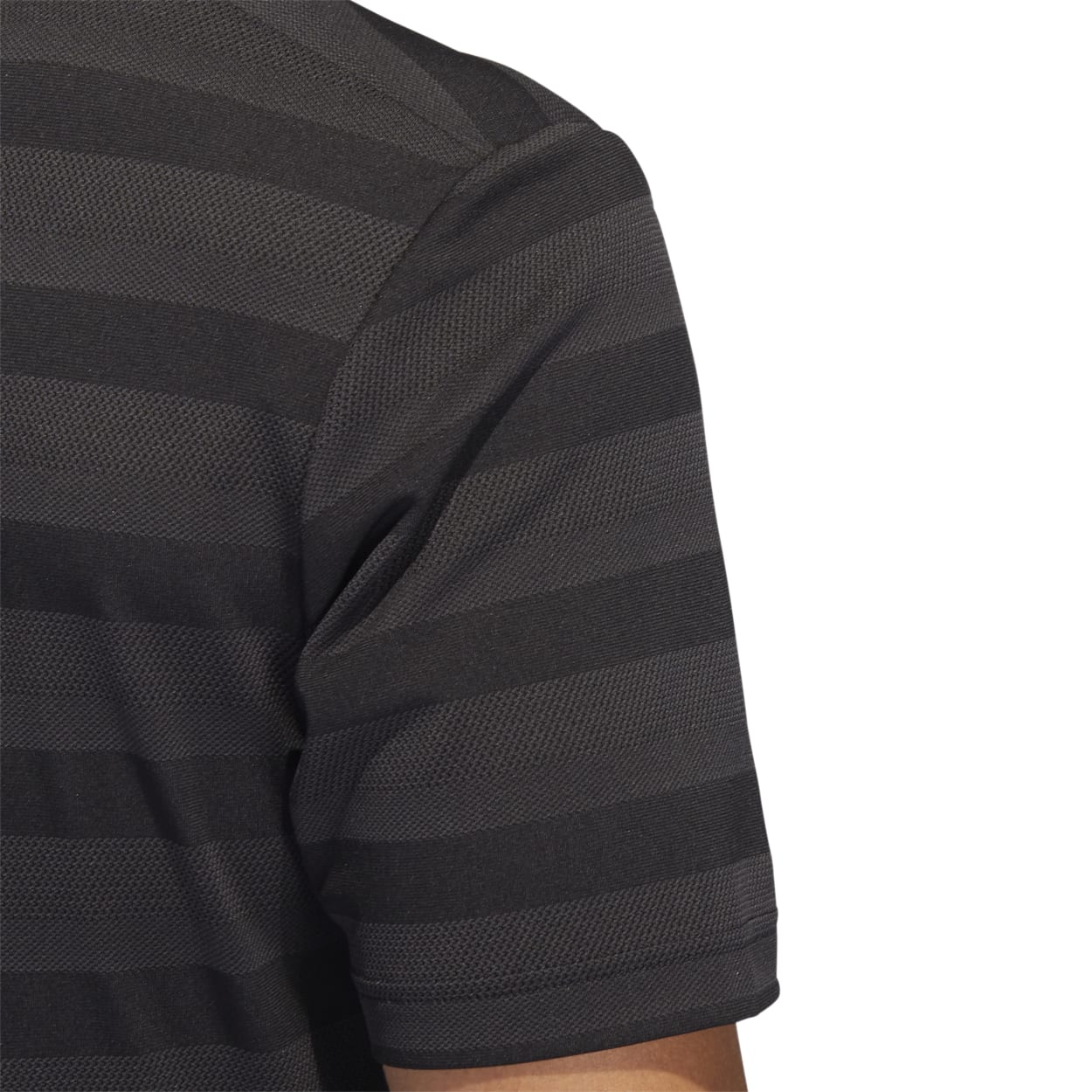 adidas 2-Colour Stripe Golf Polo Shirt HI5180 - Image 3