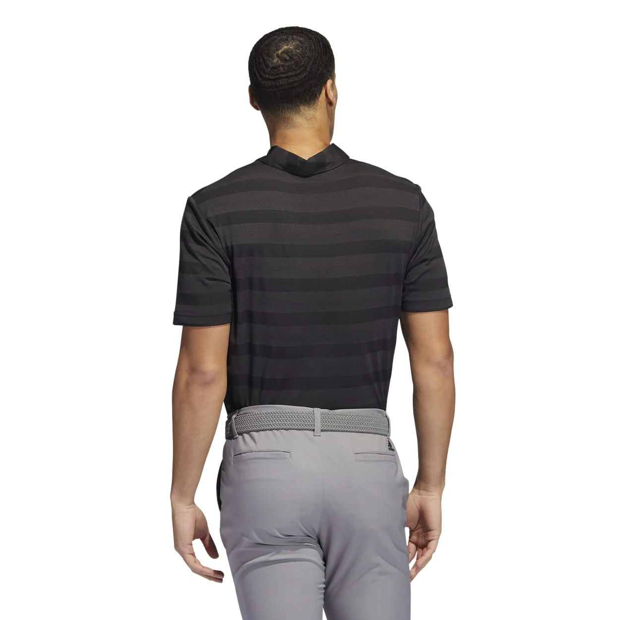 adidas 2-Colour Stripe Golf Polo Shirt HI5180 - Image 5