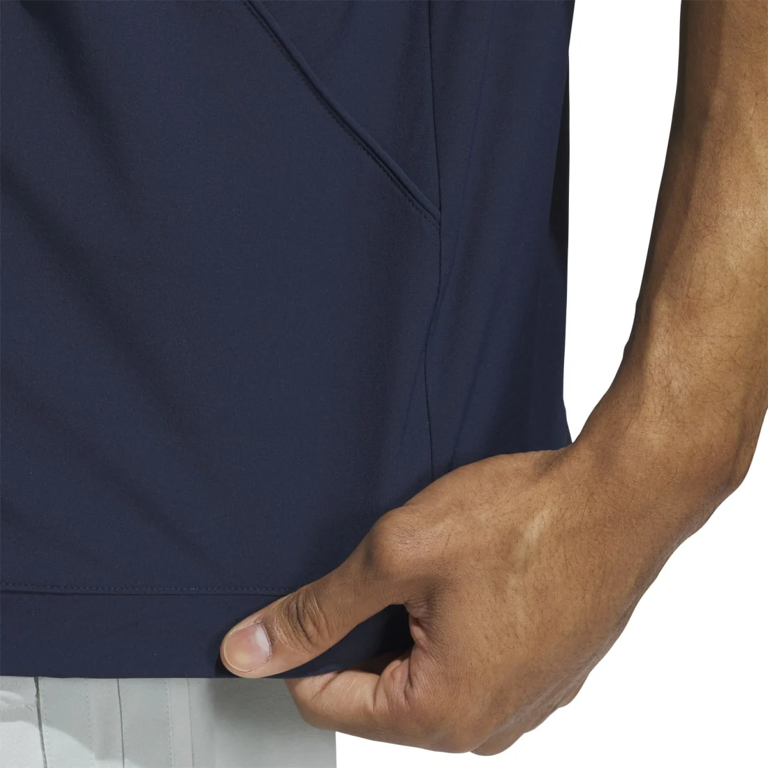 adidas Beyond Short Sleeve Golf Pullover JF4878 - Image 5