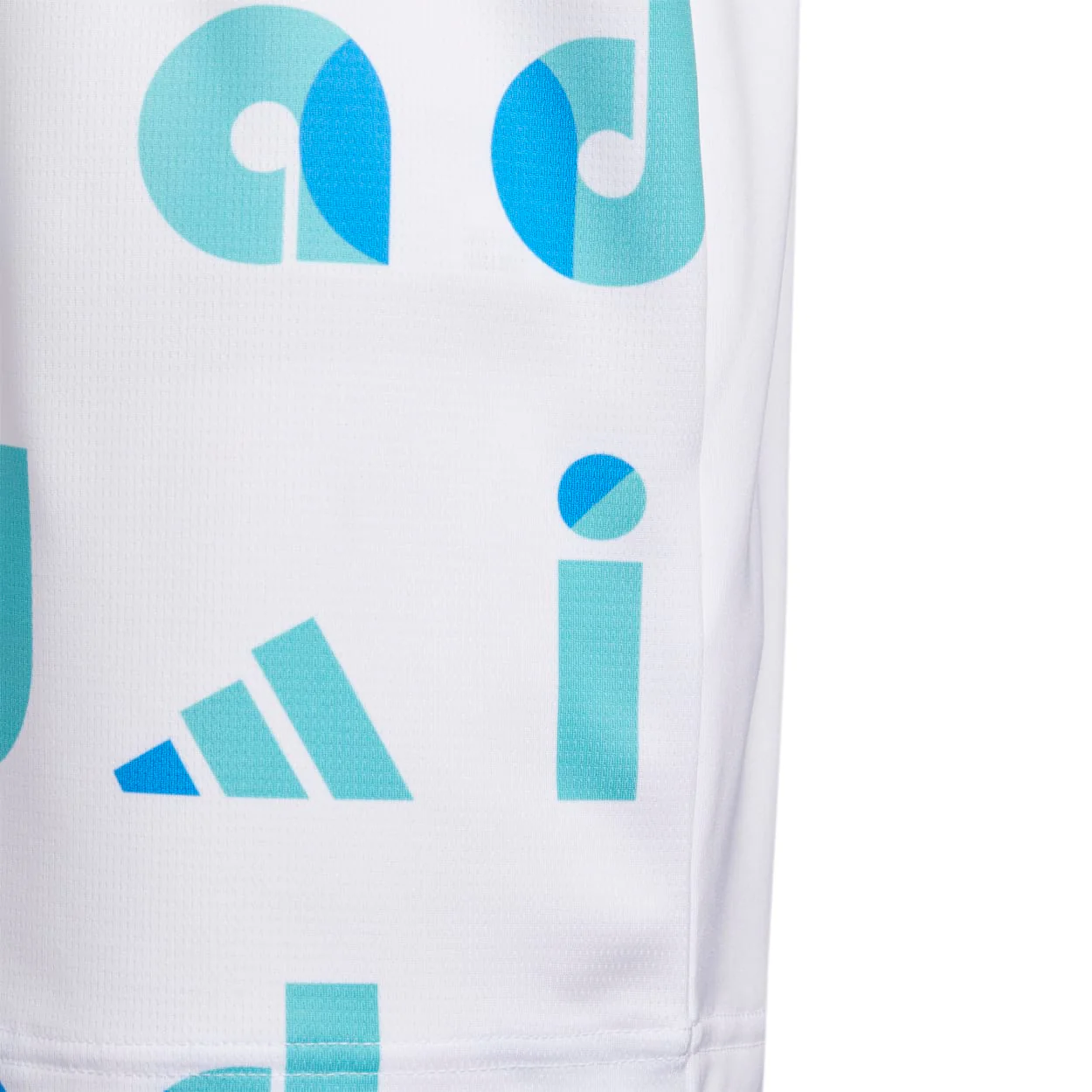 Junior adidas Graphic Print Golf Polo Shirt HC0250 - Image 4