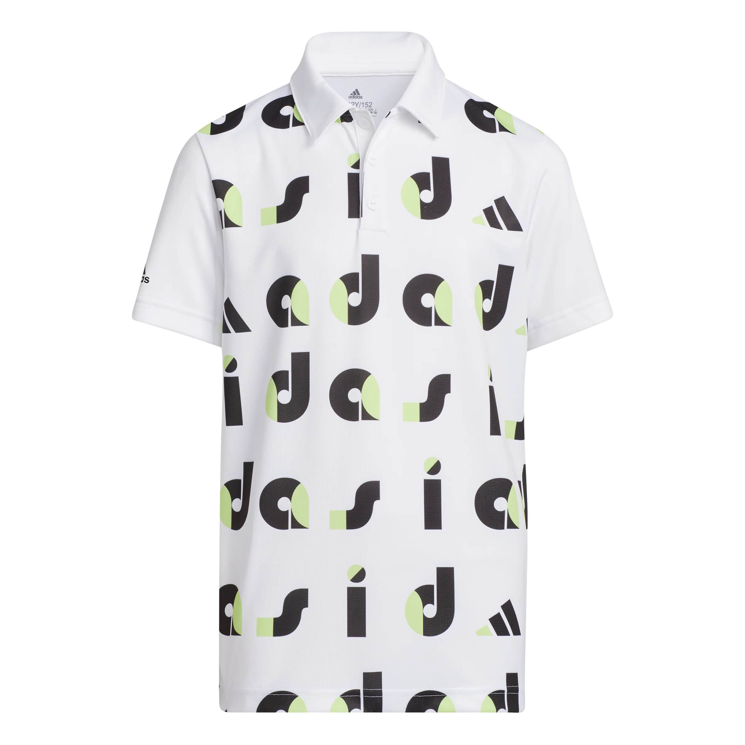 Junior adidas Graphic Print Golf Polo Shirt HC0251