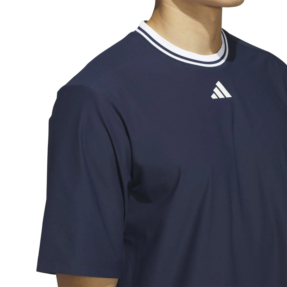 adidas Beyond Mock Golf Polo Shirt JF4870 - Image 4