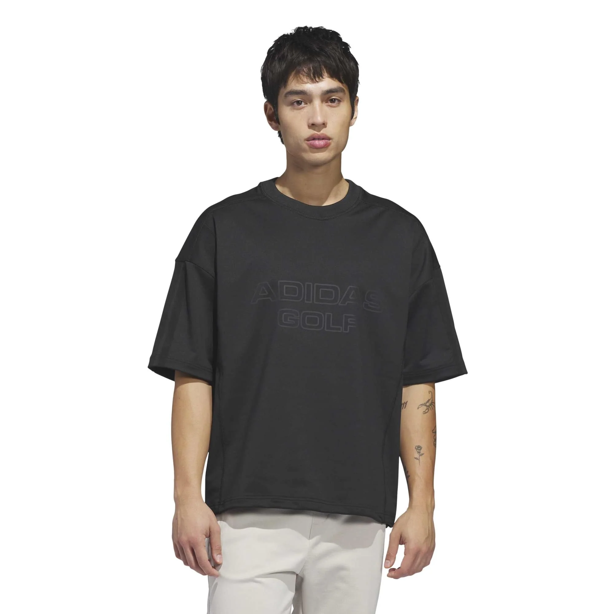 adidas BTC SS Crew Golf Pullover KB5594 - Image 2