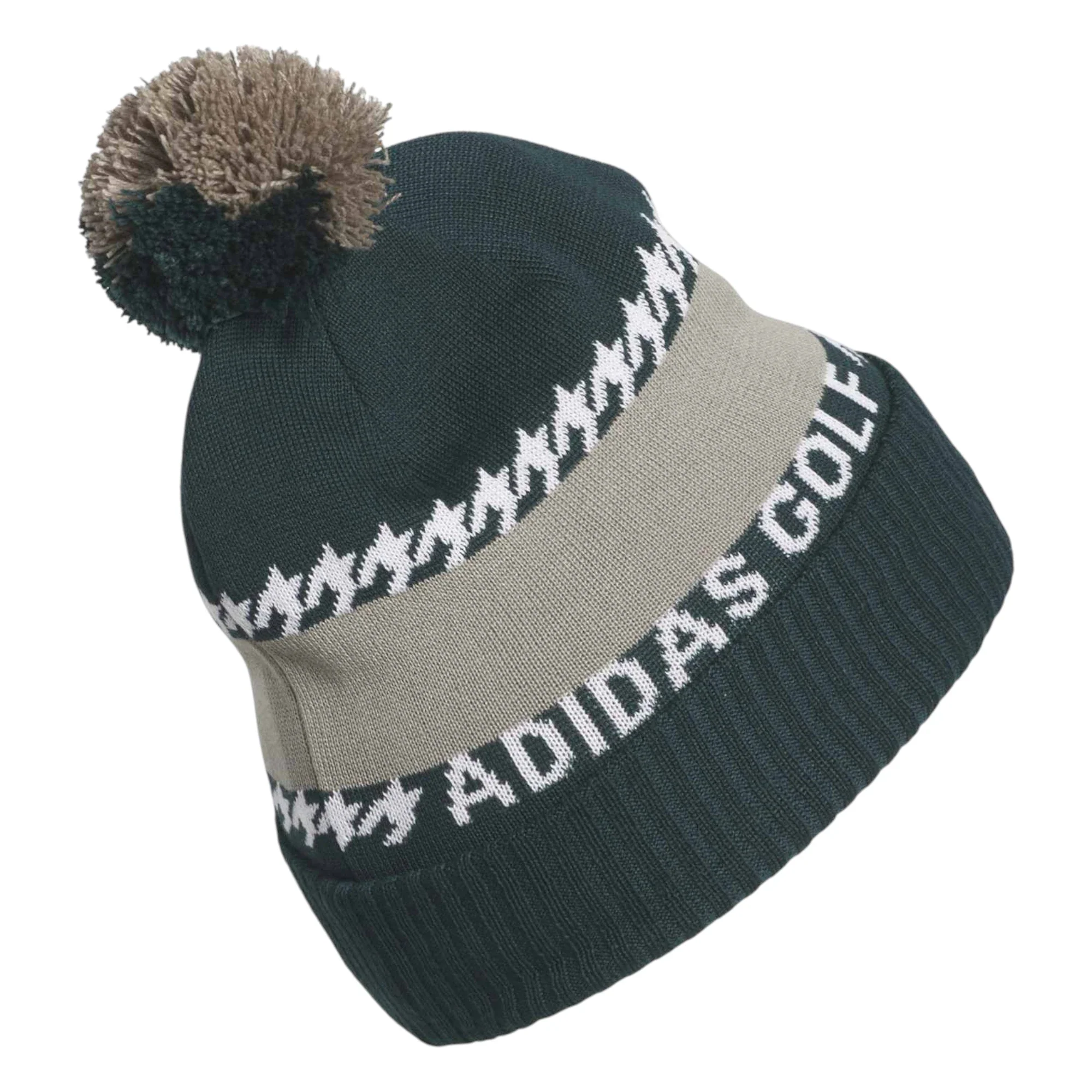adidas COLD.RDY 3-Stripes Golf Pom Beanie JL5656 - Image 2