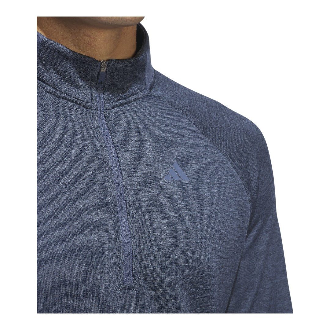 adidas DWR Ribbed 1/4 Zip Golf Mid Layer IU4496 - Image 4