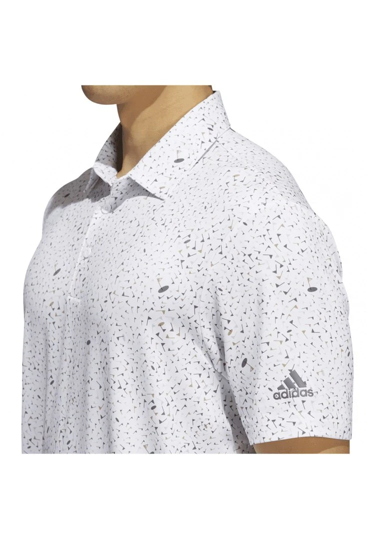adidas Flag-Print Golf Shirt HA9144 - Image 5