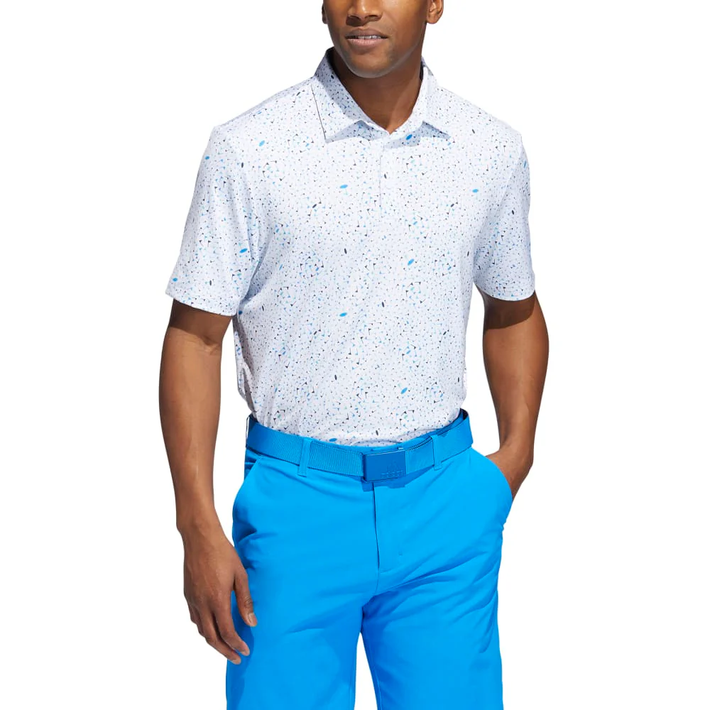 adidas Flag-Print Golf Shirt HA6123 - Image 3