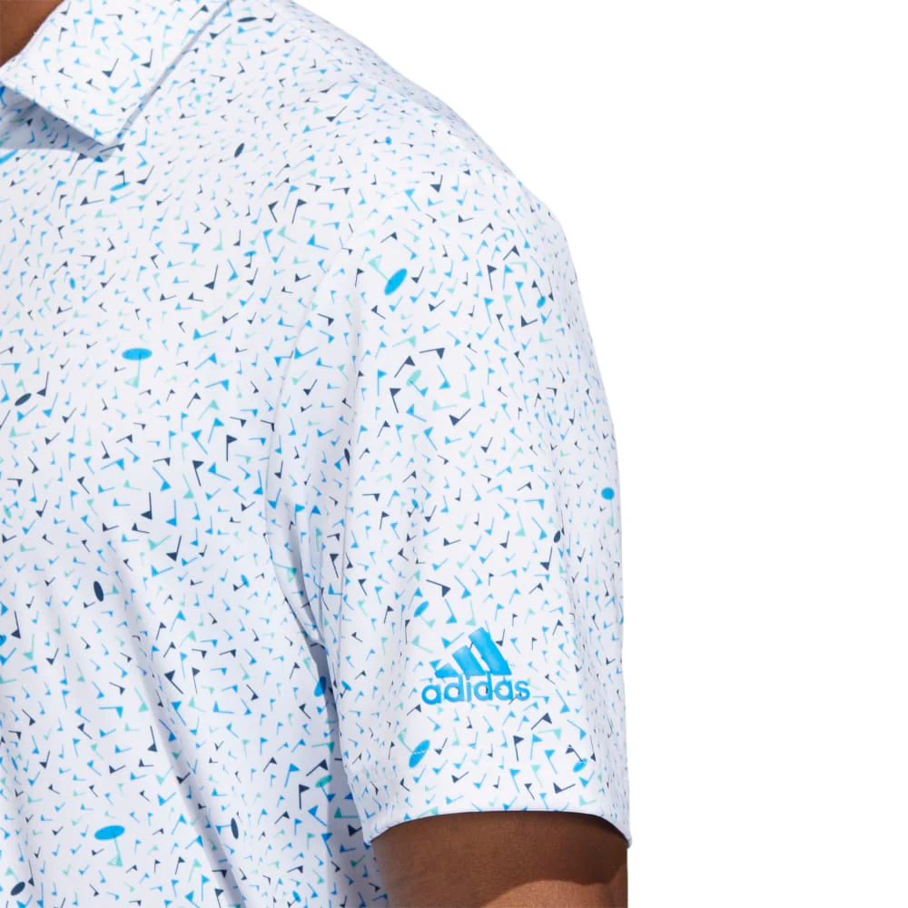 adidas Flag-Print Golf Shirt HA6123 - Image 7