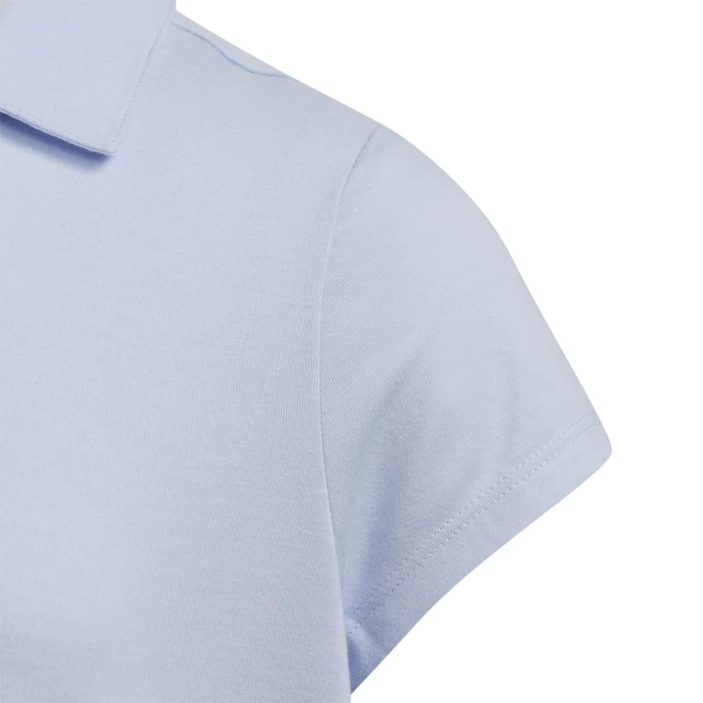 Junior adidas Girls Golf Polo Shirt IB4518 - Image 3