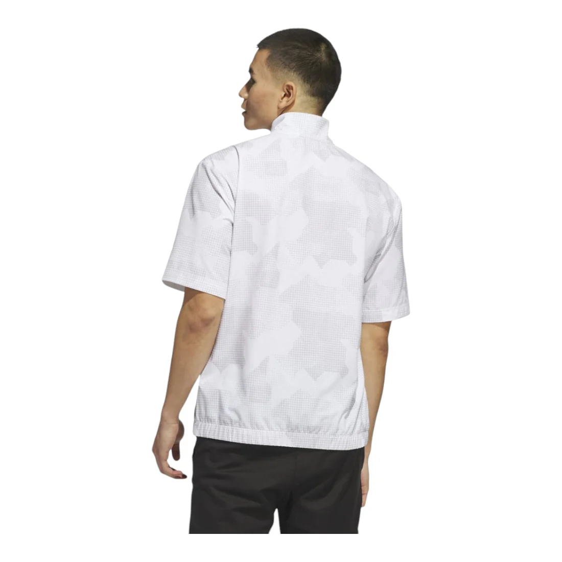 adidas Go-to DWR Short Sleeve Half-Zip Golf Pullover JF4913 - Image 3