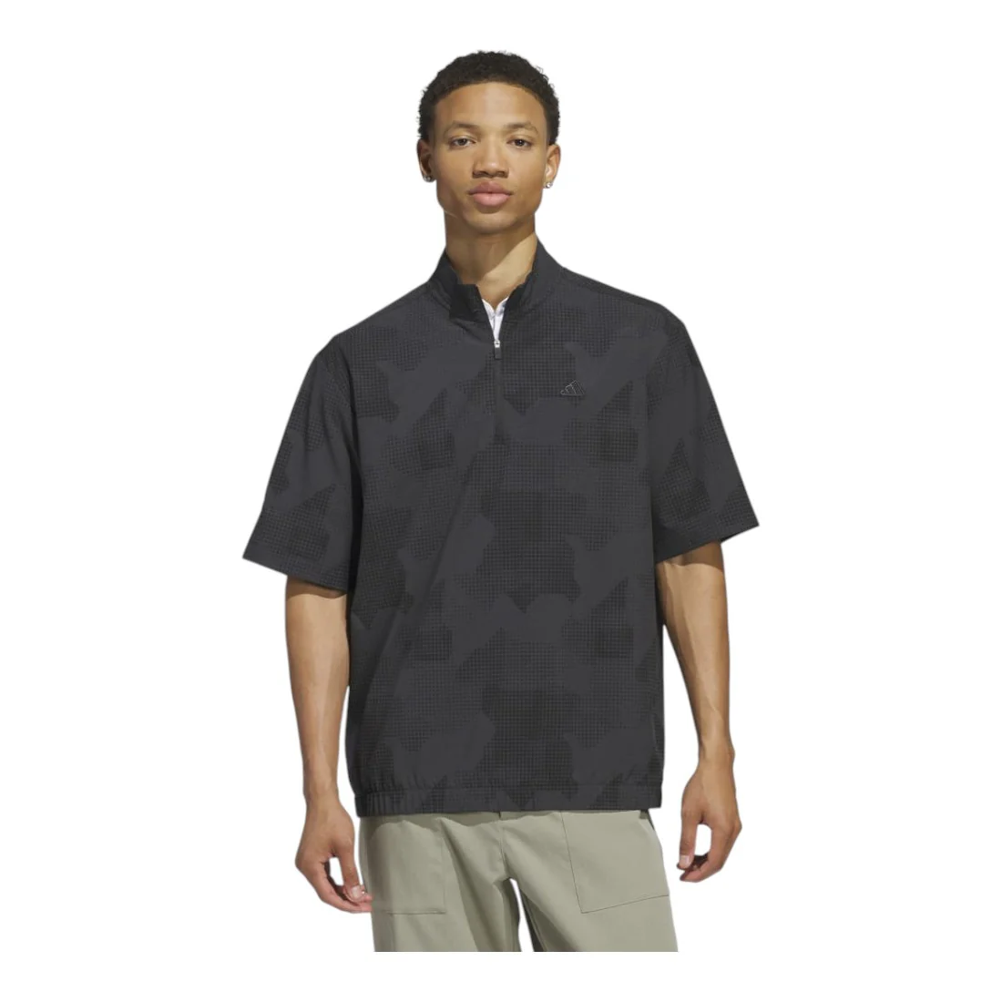 adidas Go-to DWR Short Sleeve Half-Zip Golf Pullover JN9095 - Image 2