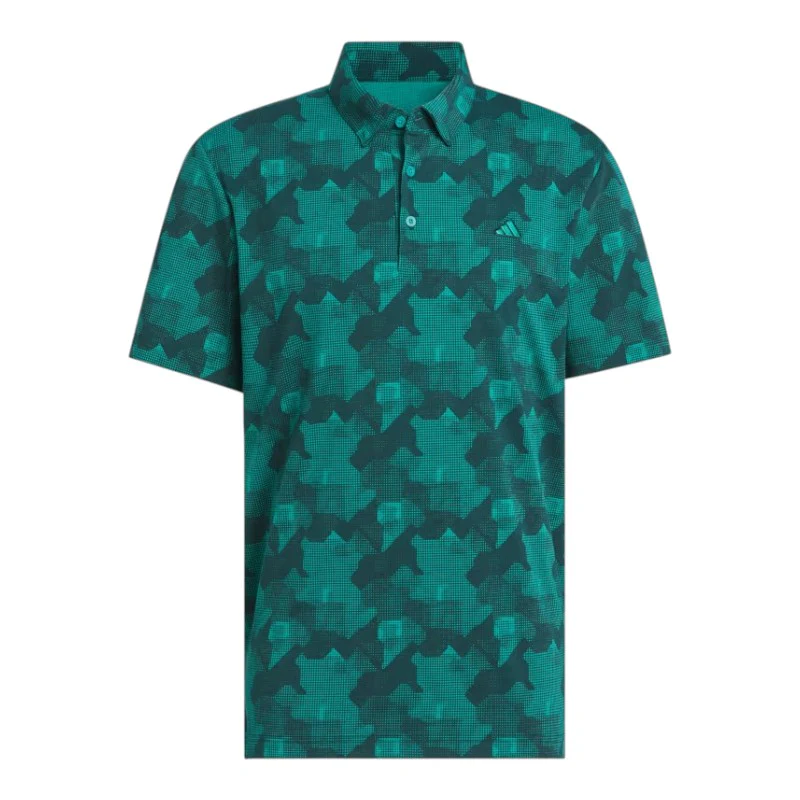adidas Go-To Print Golf Polo Shirt JY1913