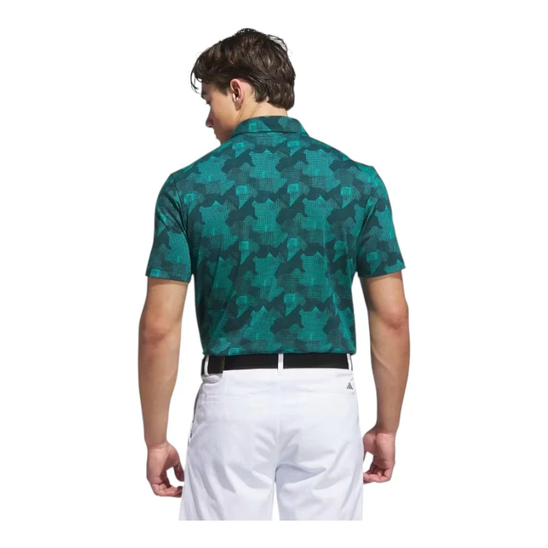 adidas Go-To Print Golf Polo Shirt JY1913 - Image 3