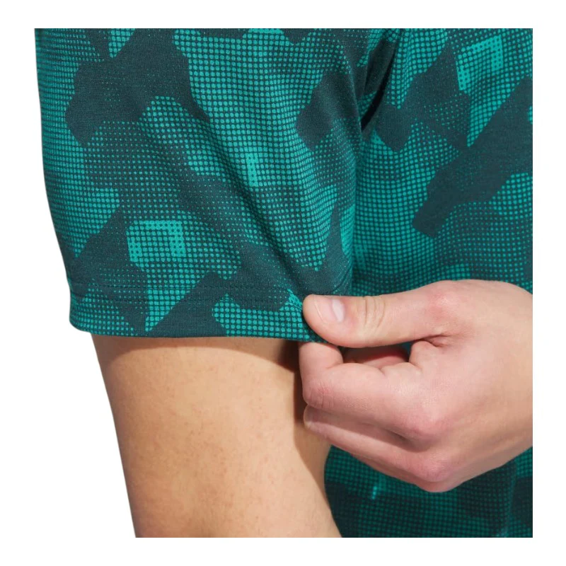 adidas Go-To Print Golf Polo Shirt JY1913 - Image 6