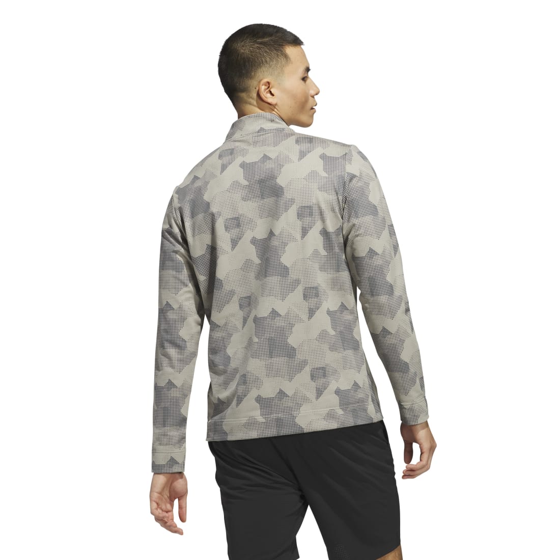 adidas Go-To Printed 1/4-Zip Golf Mid Layer IK3019 - Image 3