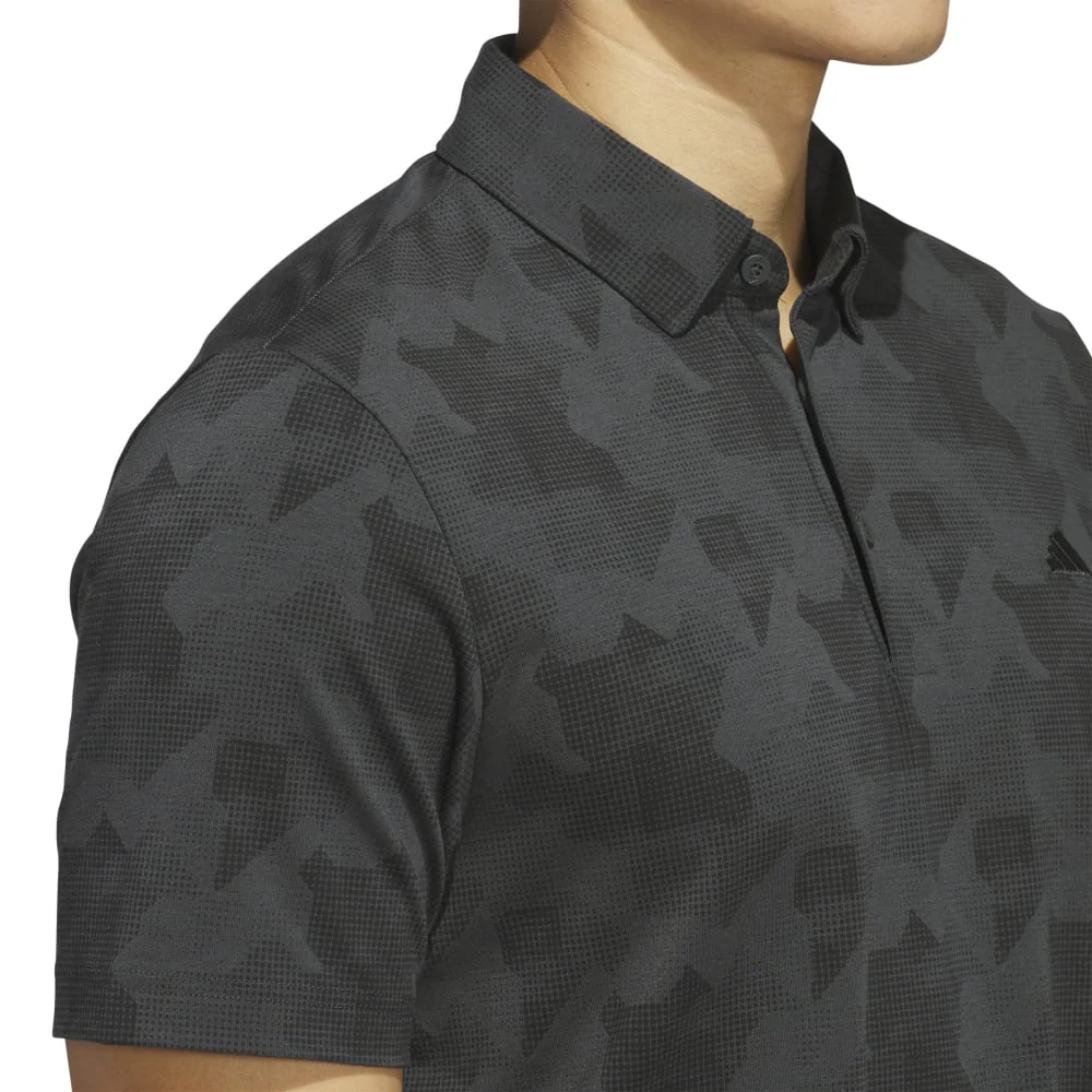 adidas Go-To Printed Golf Polo Shirt JM5596 - Image 5