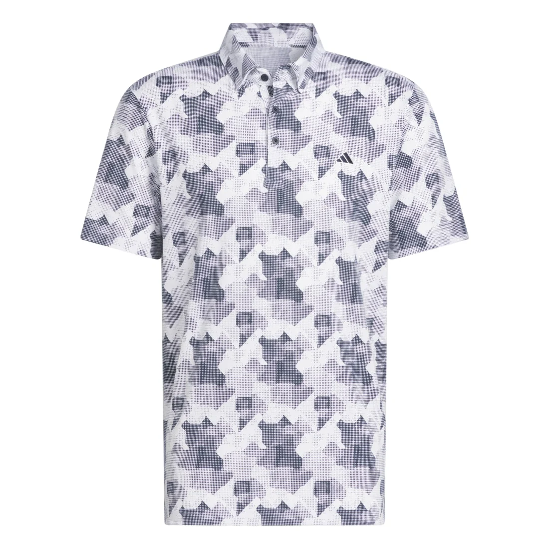 adidas Go-To Printed Golf Polo Shirt JP2366