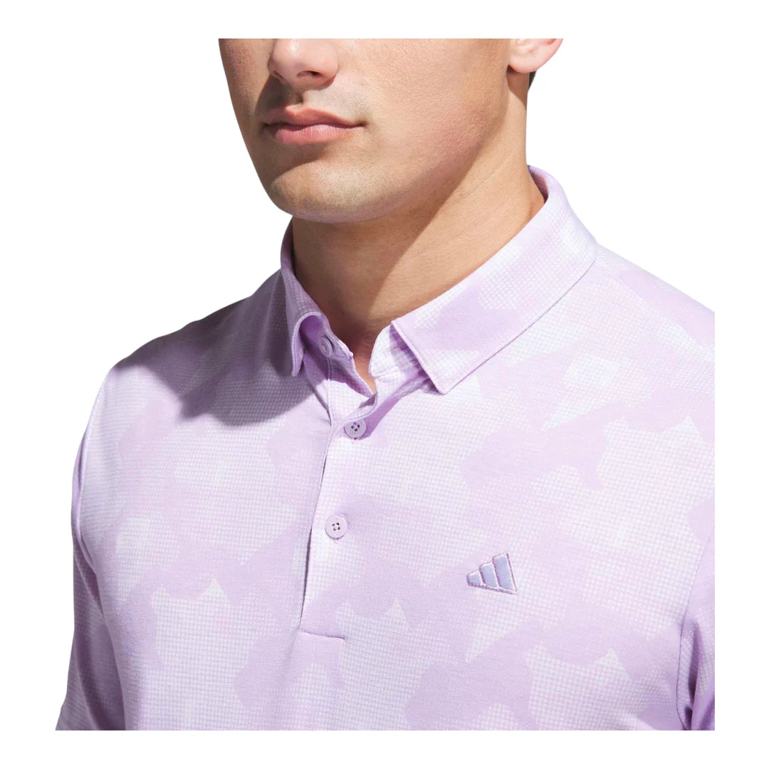 adidas Go-To Printed Golf Polo Shirt JY1914 - Image 5