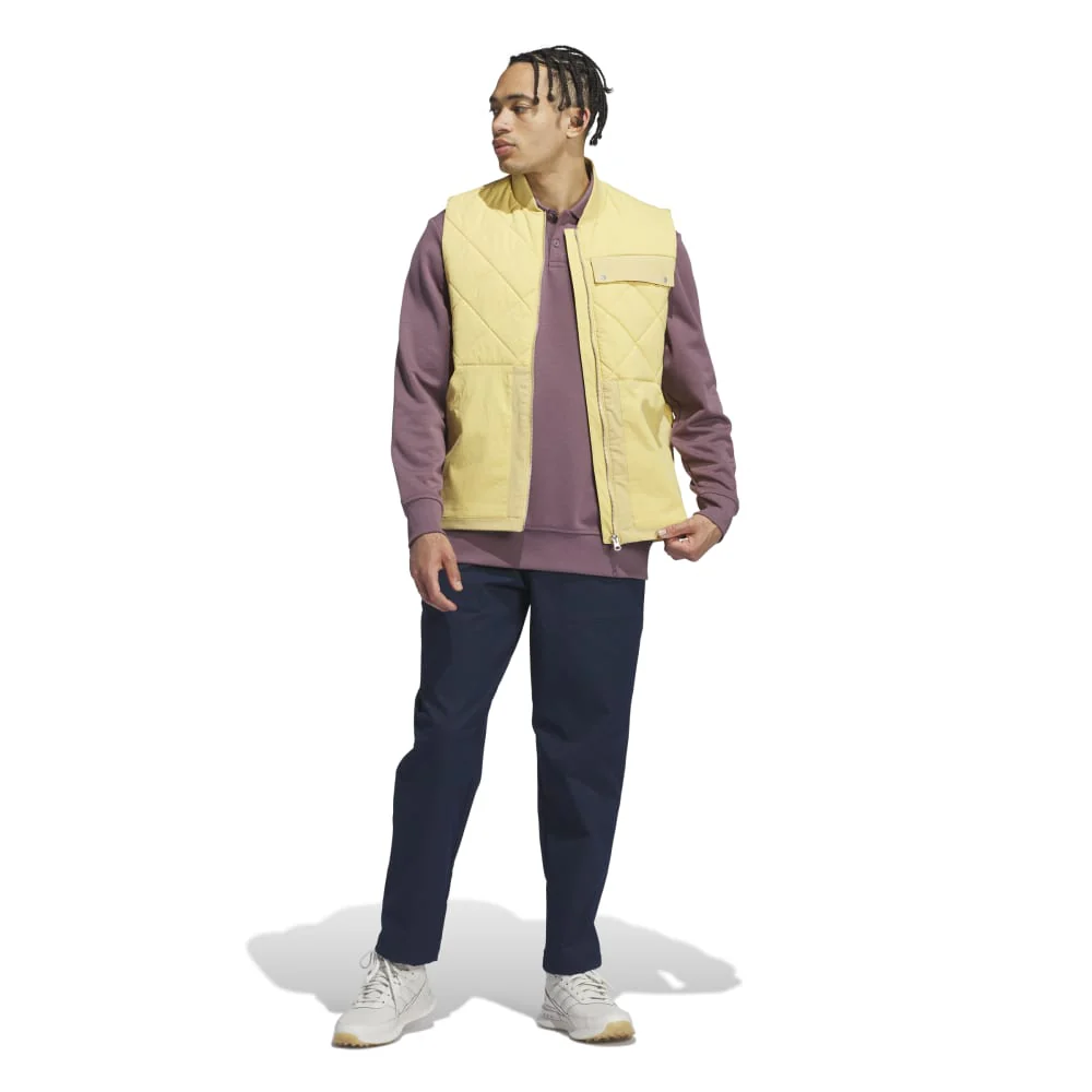 adidas Go-To Quilted DWR Golf Vest IT2360 - Image 4