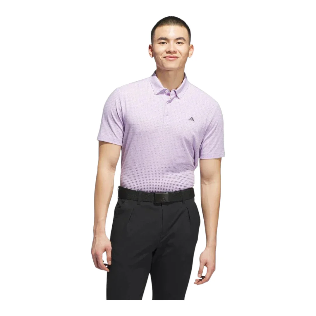 adidas Go-To Rise Print Golf Polo Shirt KA7922 - Image 2