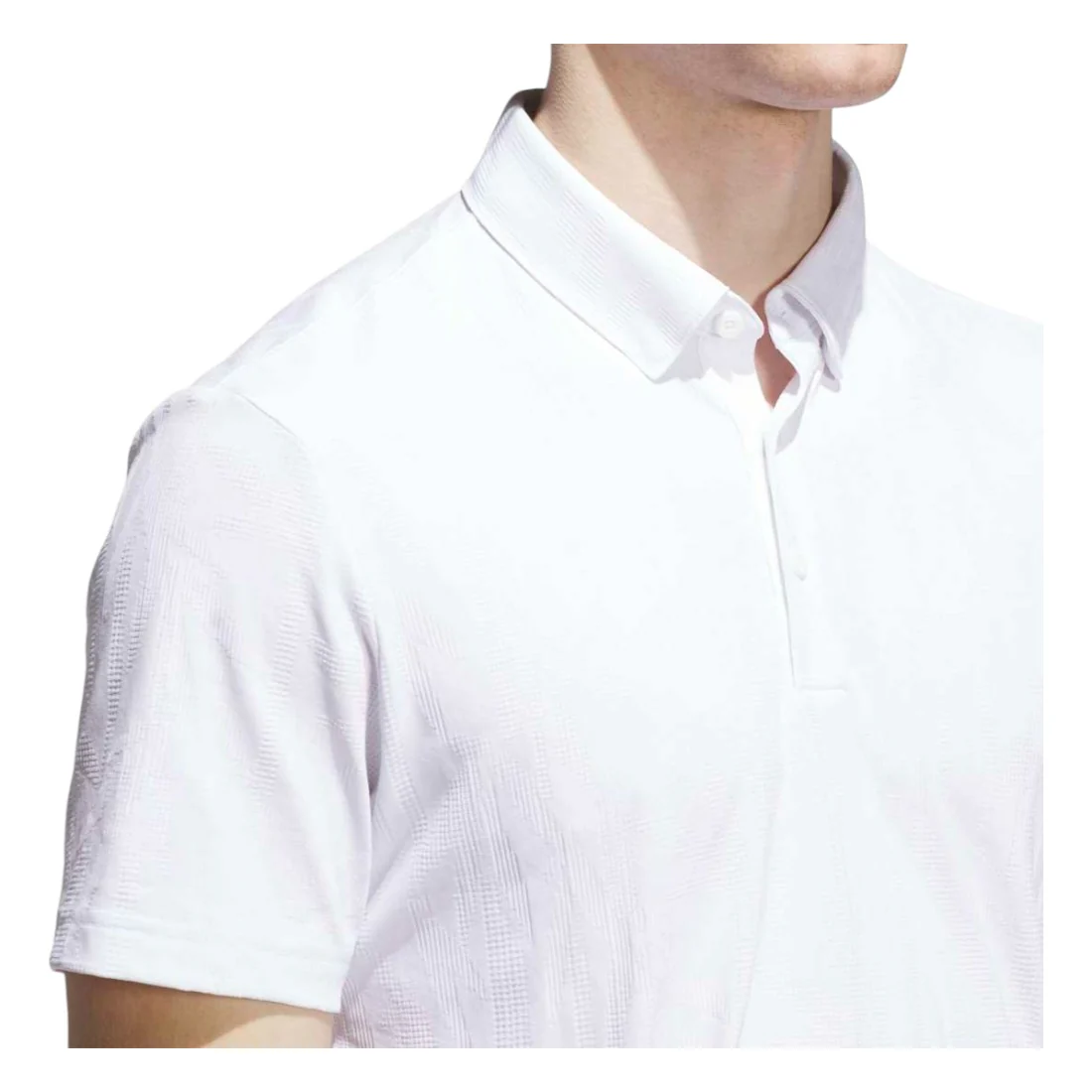adidas Go-To Textured Golf Polo Shirt JL7892 - Image 4