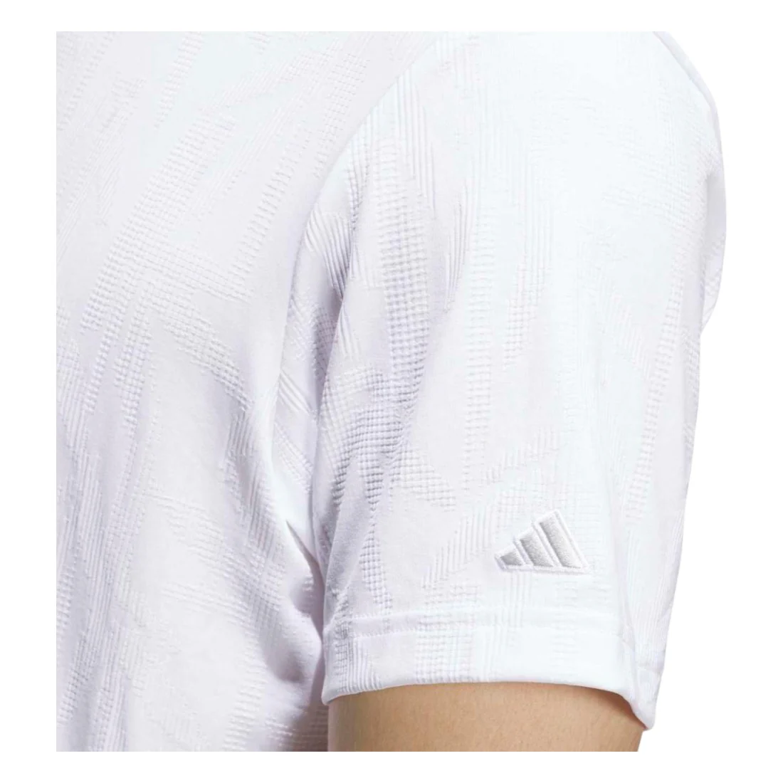 adidas Go-To Textured Golf Polo Shirt JL7892 - Image 5