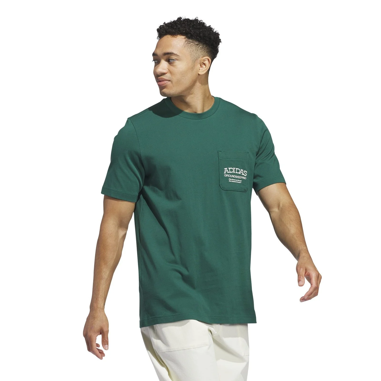 adidas Groundskeeper Graphic Pocket Tee IS3271 - Image 5