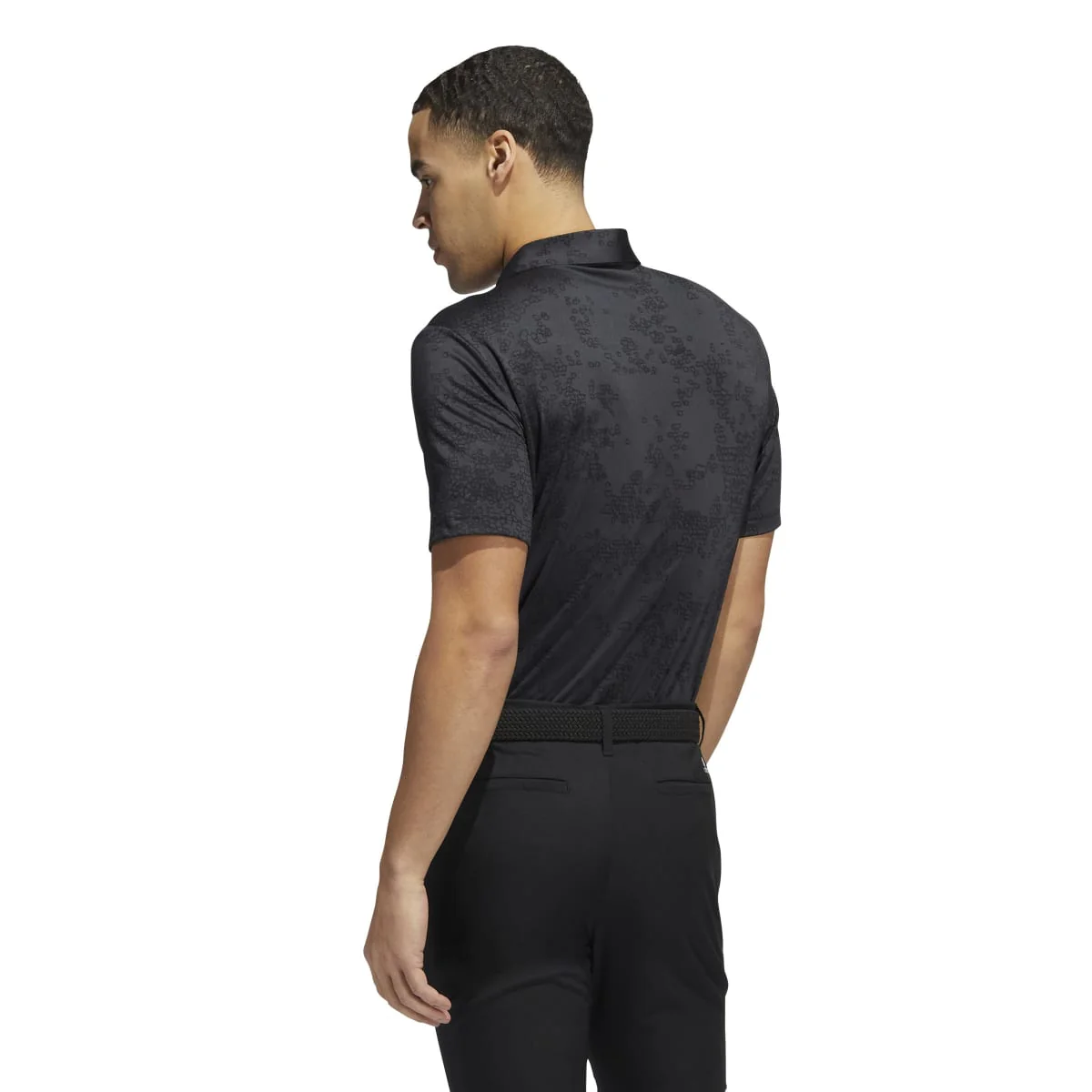 adidas Primegreen Jacquard Golf Polo Shirt HP1916 - Image 3