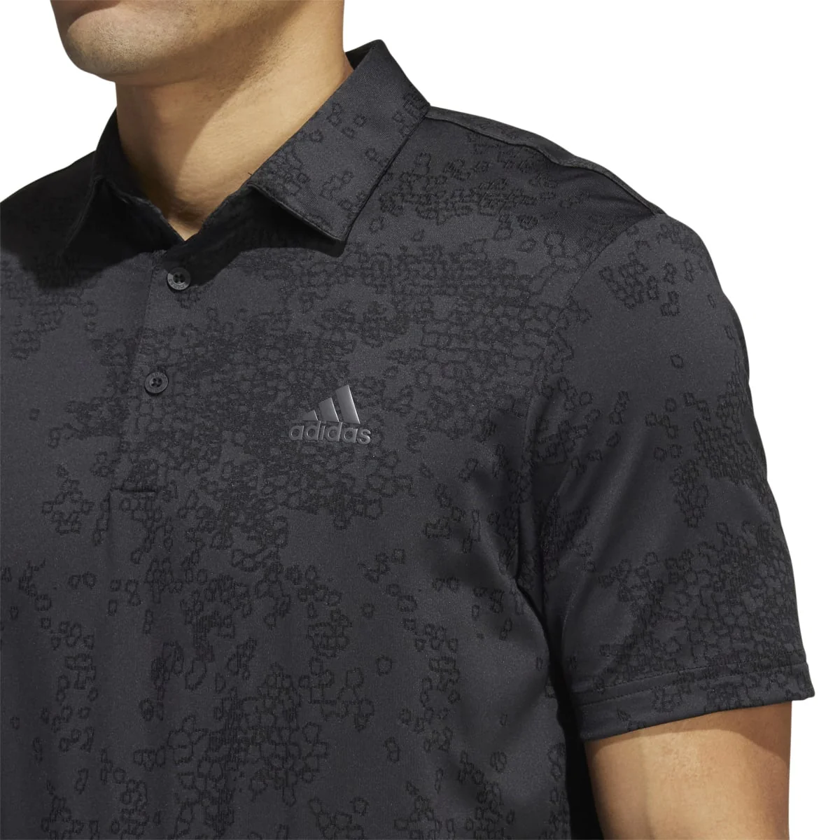 adidas Primegreen Jacquard Golf Polo Shirt HP1916 - Image 5