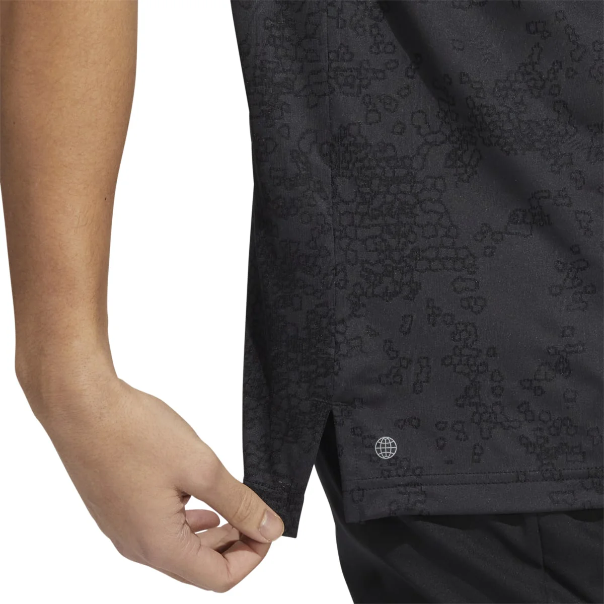 adidas Primegreen Jacquard Golf Polo Shirt HP1916 - Image 6
