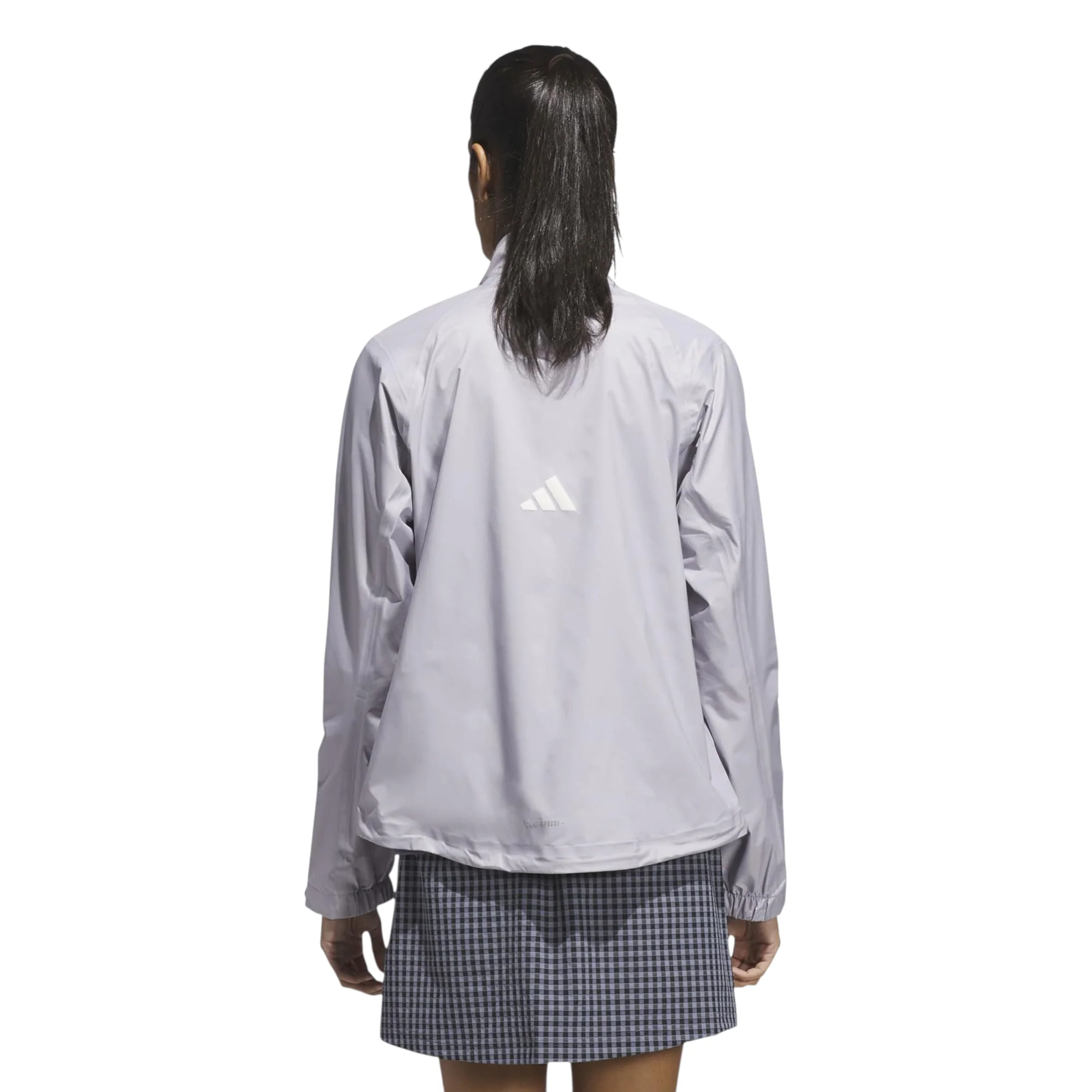 adidas Ladies Climaproof Fullzip Golf Rain Jacket JL5337 - Image 3