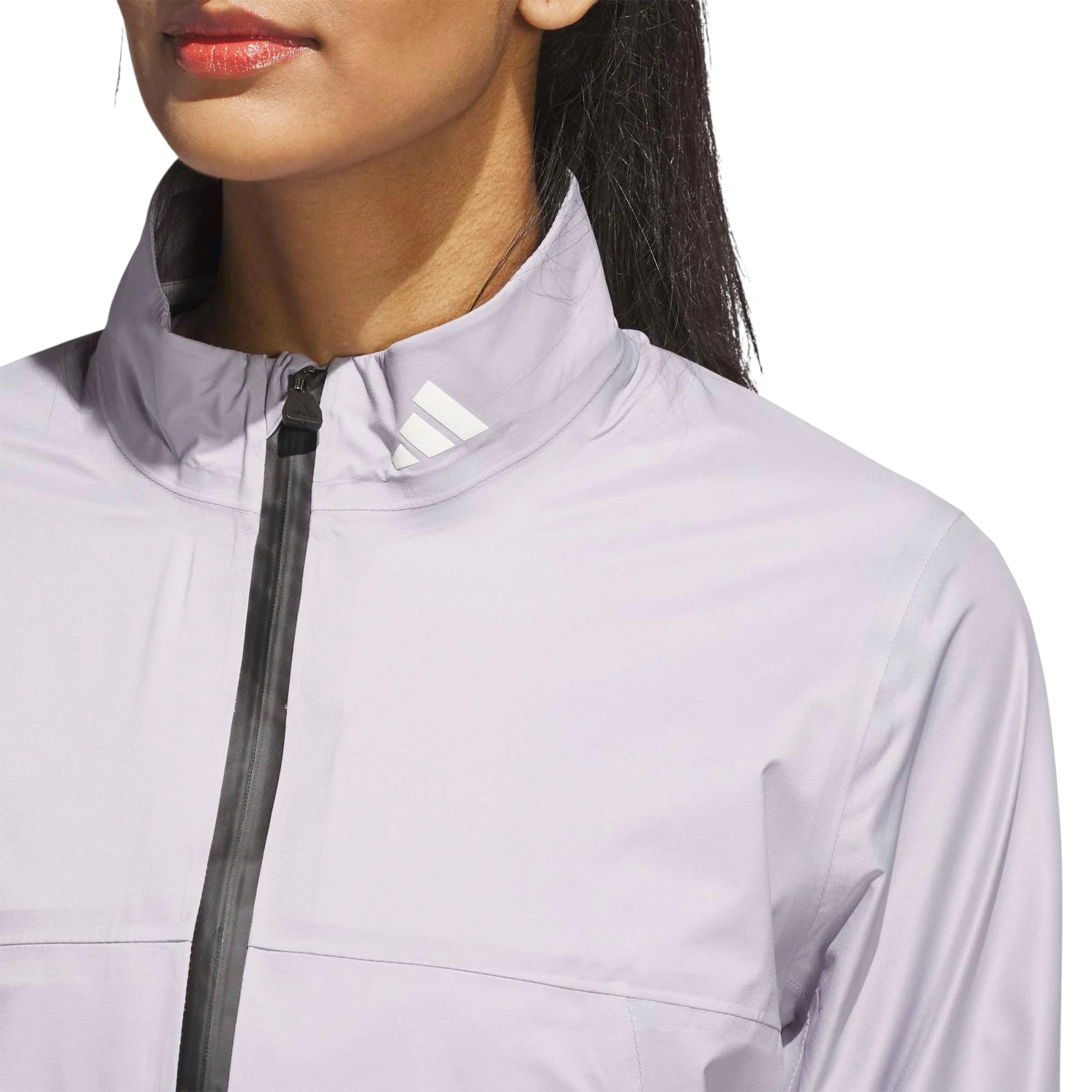 adidas Ladies Climaproof Fullzip Golf Rain Jacket JL5337 - Image 5