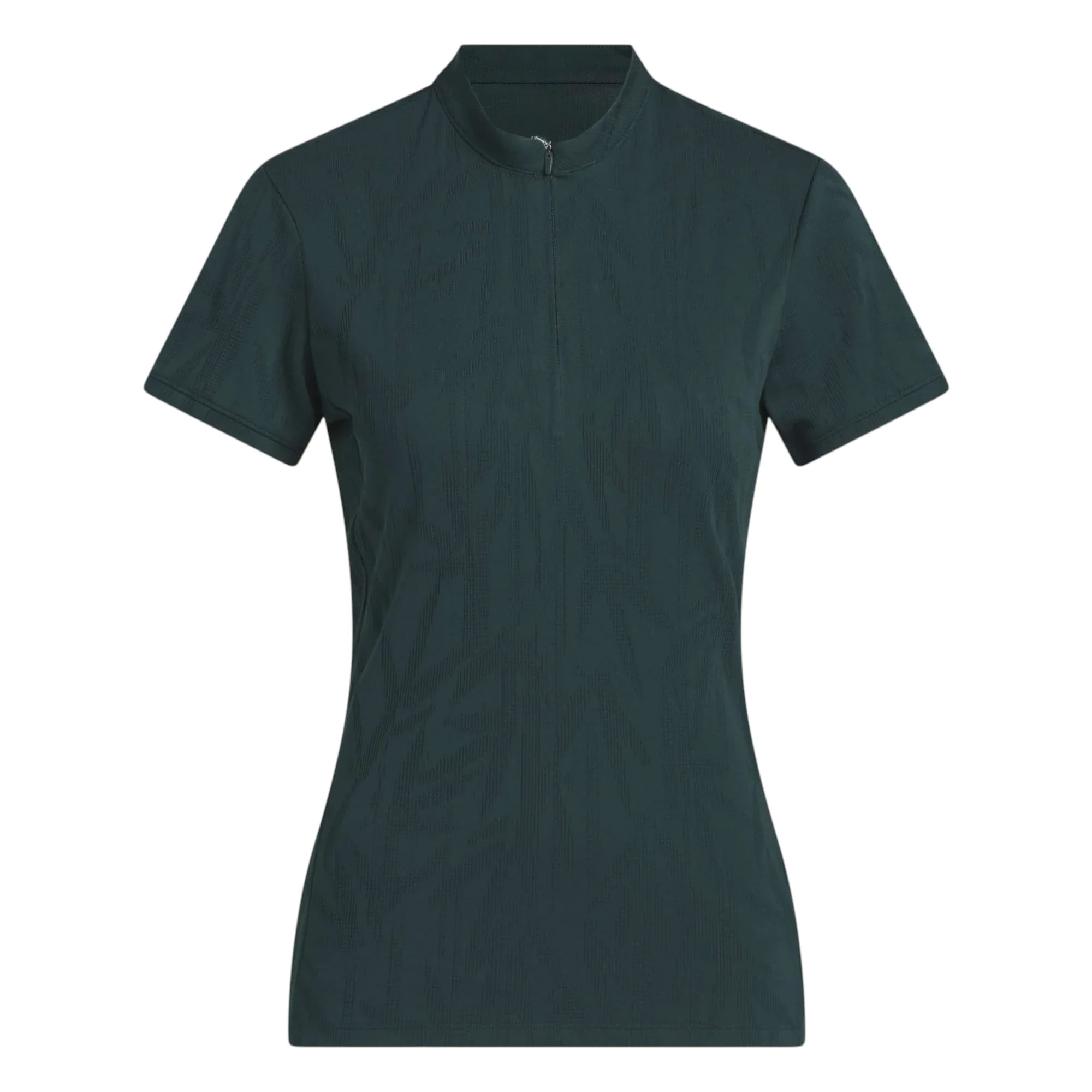 adidas Ladies Go-To Jacquard Short Sleeve Golf Polo Shirt JN8415