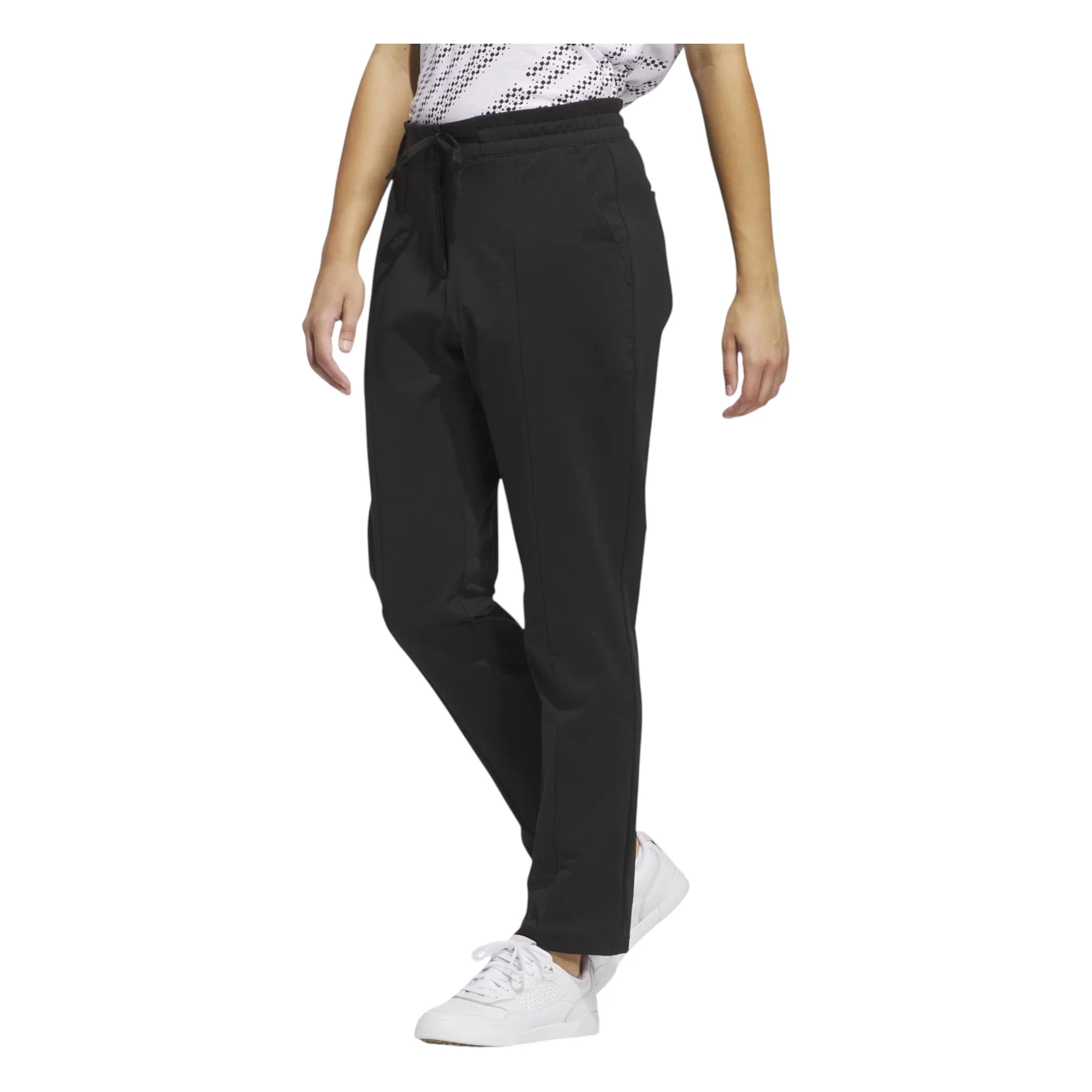 adidas Ladies Go-To Knit Golf Trousers JC9234 - Image 2
