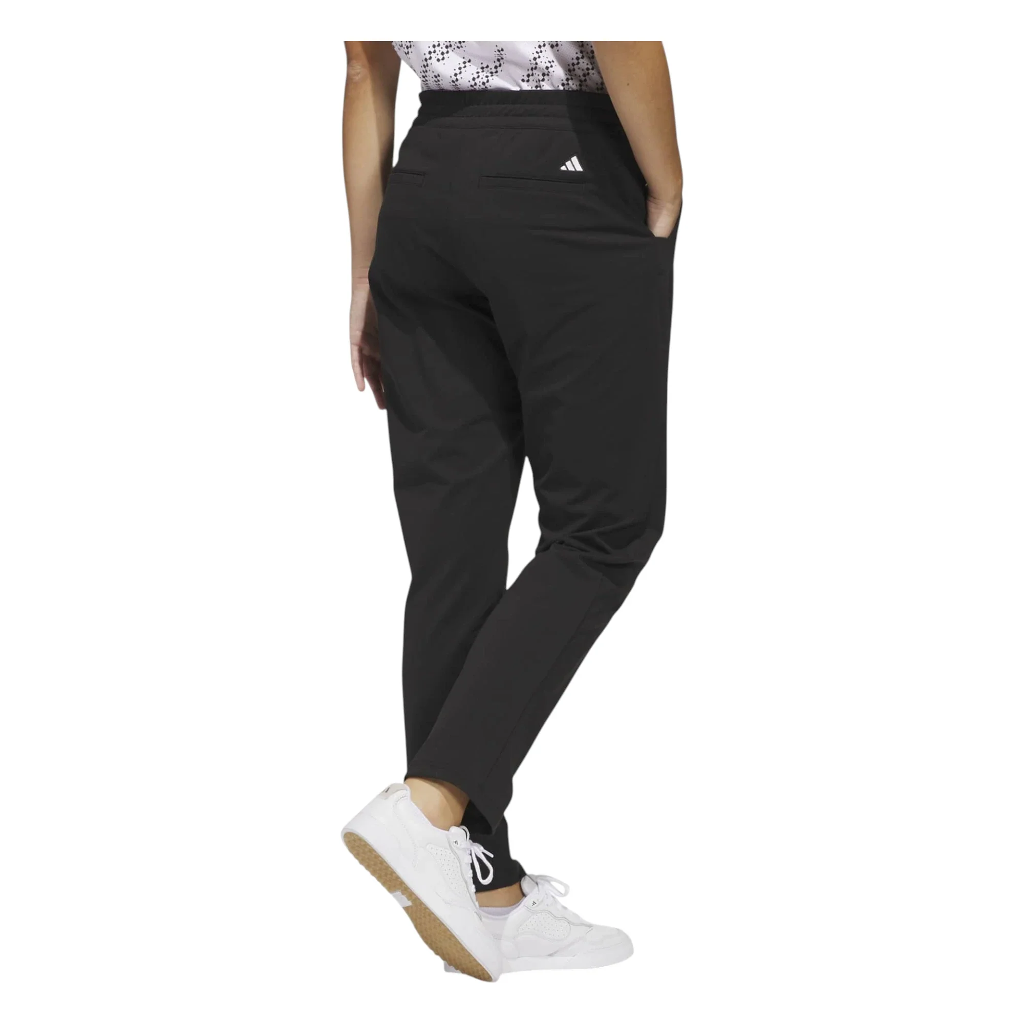 adidas Ladies Go-To Knit Golf Trousers JC9234 - Image 3