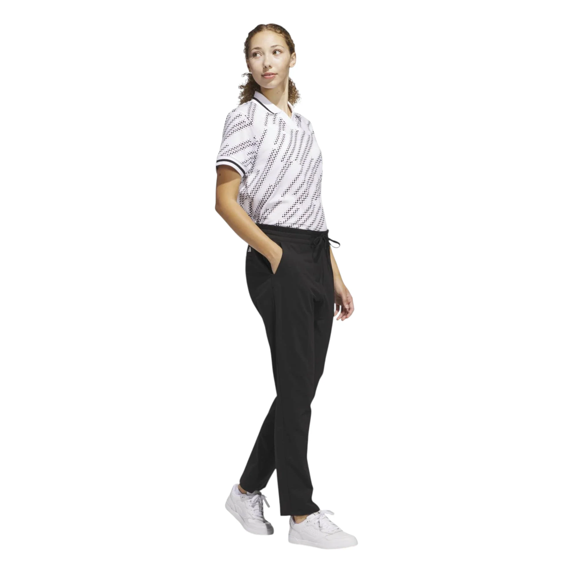 adidas Ladies Go-To Knit Golf Trousers JC9234 - Image 4