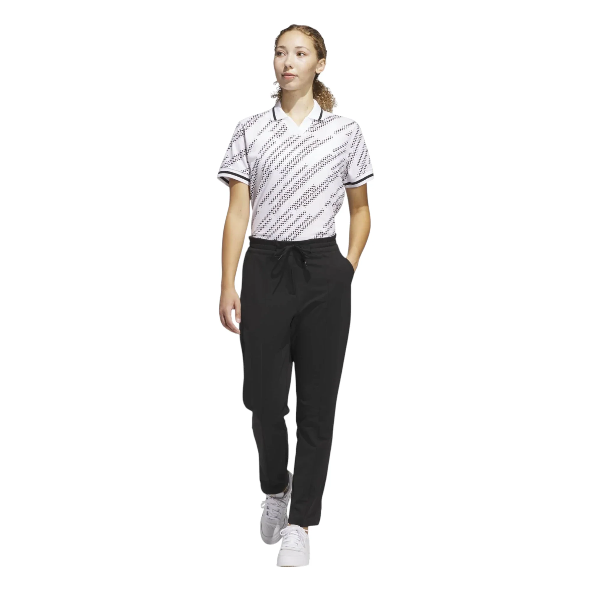 adidas Ladies Go-To Knit Golf Trousers JC9234 - Image 5