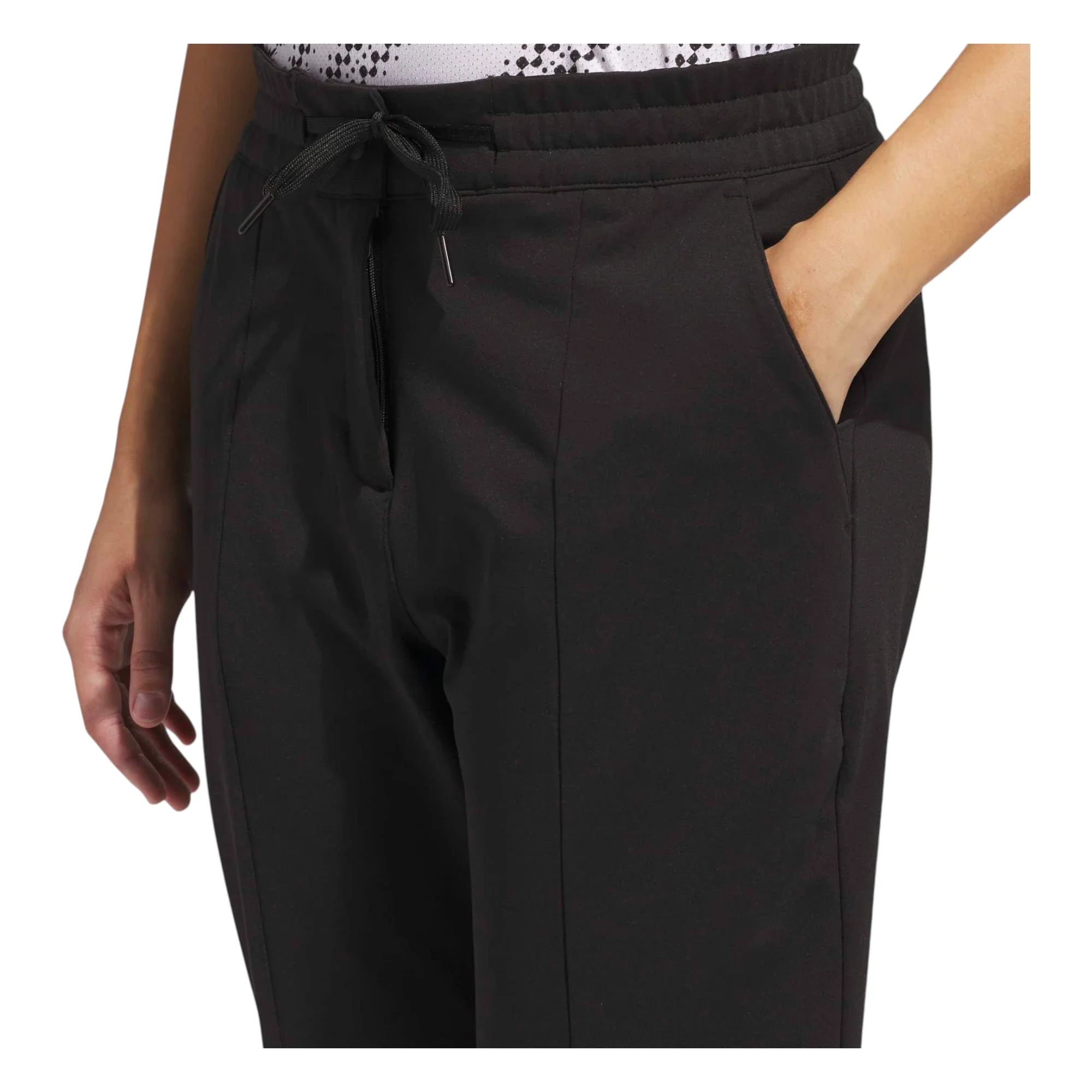 adidas Ladies Go-To Knit Golf Trousers JC9234 - Image 6