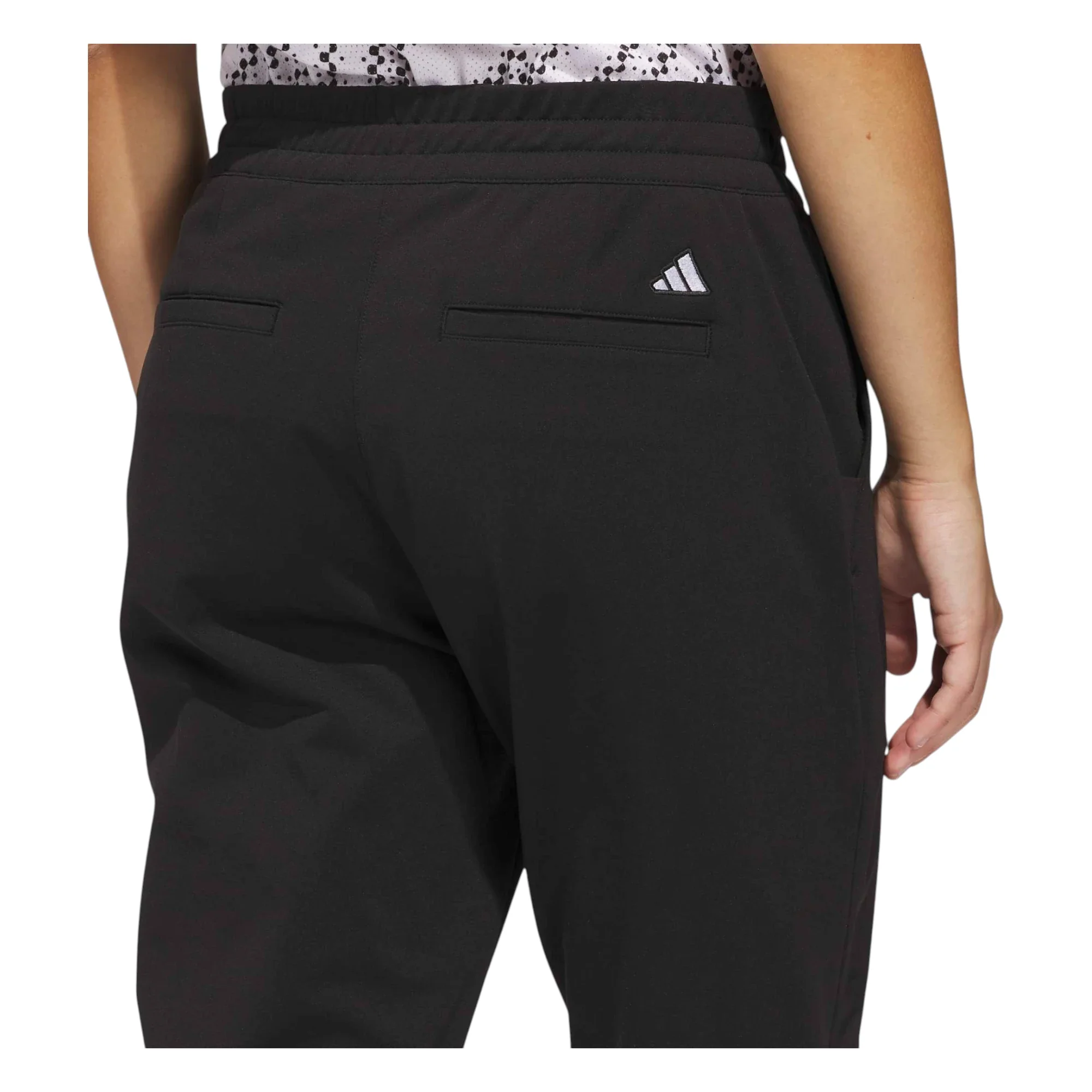 adidas Ladies Go-To Knit Golf Trousers JC9234 - Image 7