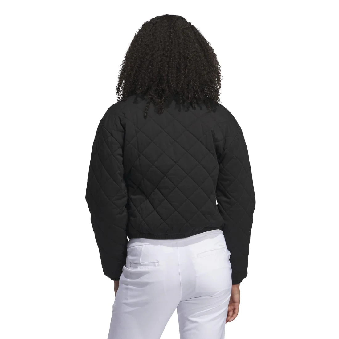 adidas Ladies Go-to Quilted Golf Jacket IY8760 - Image 2