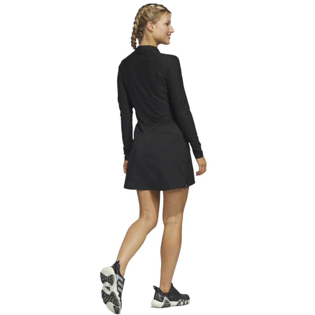 adidas Ladies Long Sleeve Golf Dress IC3520 - Image 5