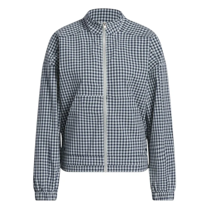 adidas Ladies Ultimate365 Gingham Golf Jacket IM7954