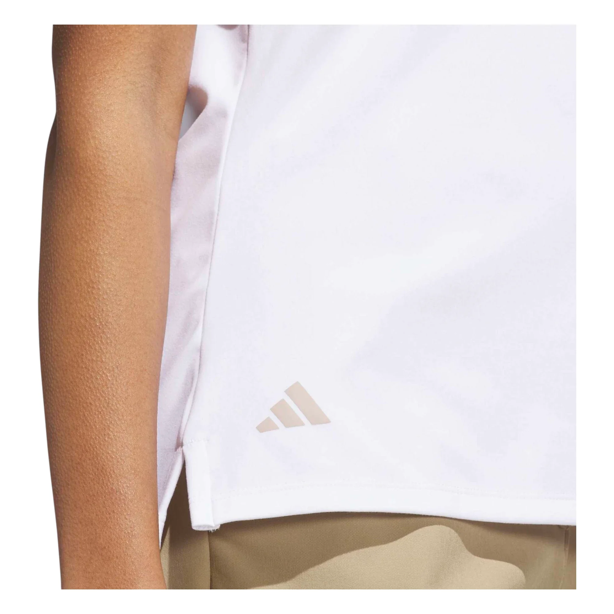 adidas Ladies Ultimate365 Gingham Golf Polo Shirt JN8356 - Image 5