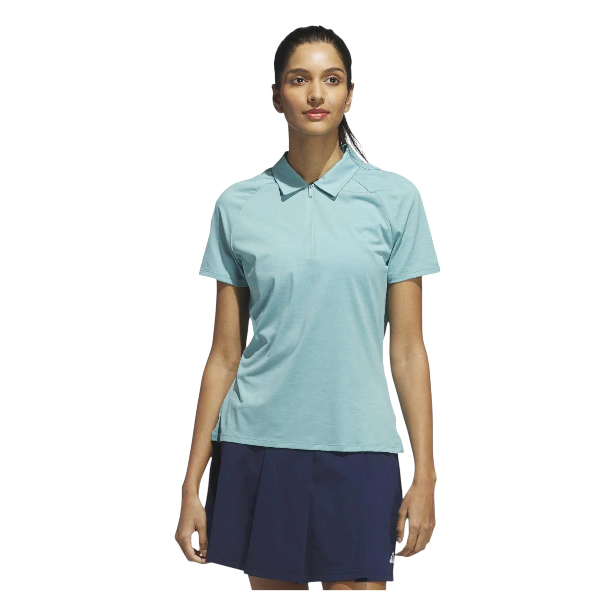 adidas Ladies Ultimate365 Knit Golf Polo Shirt KC0494 - Image 2