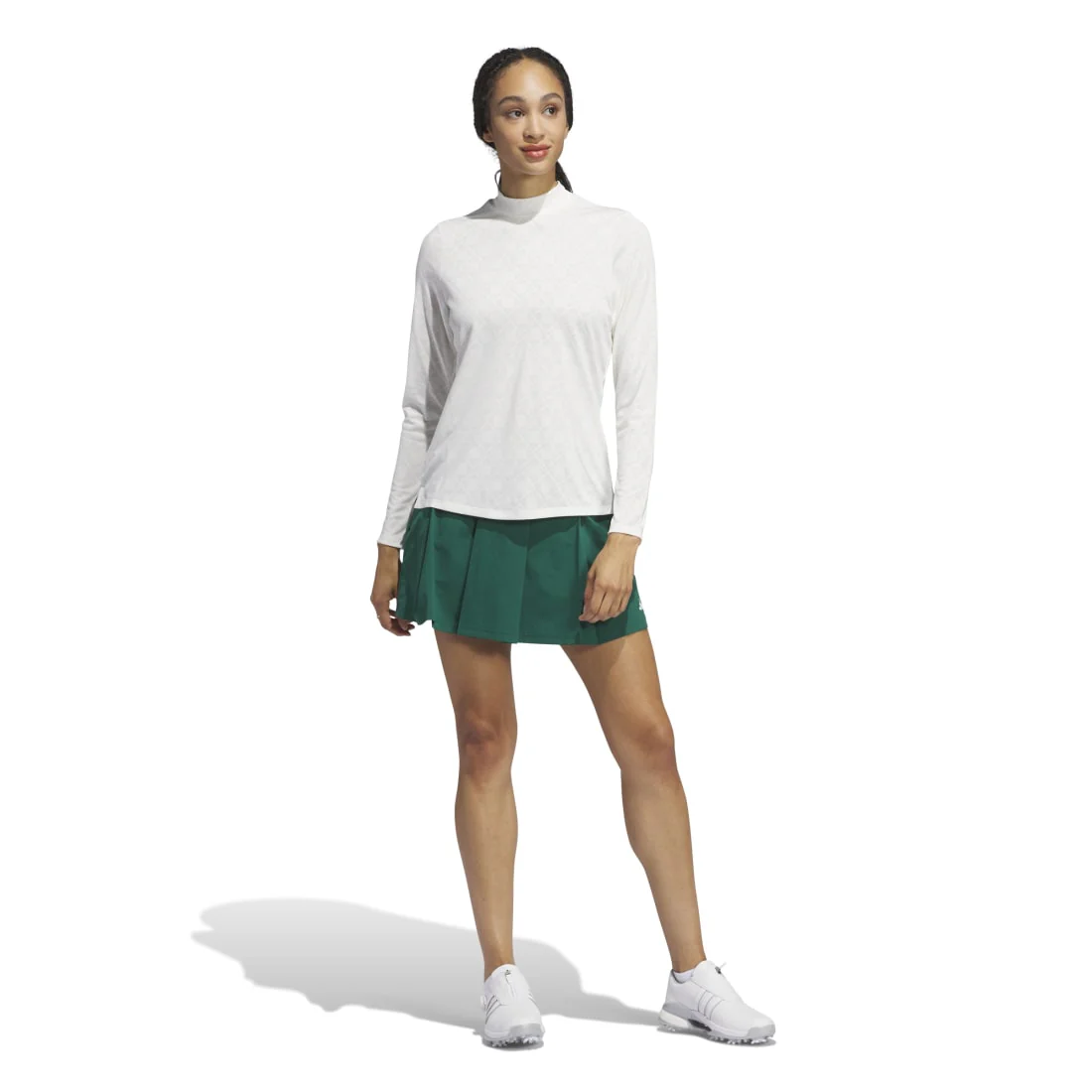 adidas Ladies Ultimate365 Pleated Golf Skirt IS9686 - Image 2